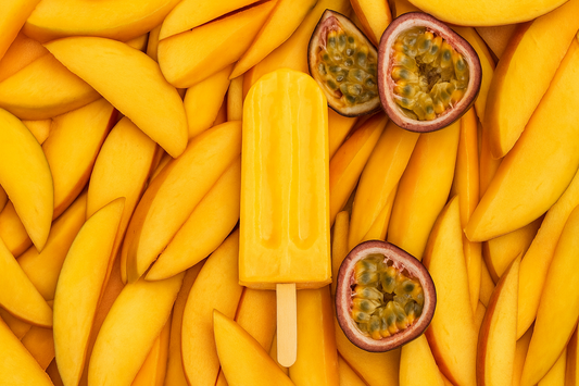 Mango Passion Pops box - 4 pieces