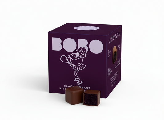 Blackcurrant Bites in Chocolate - 125 g