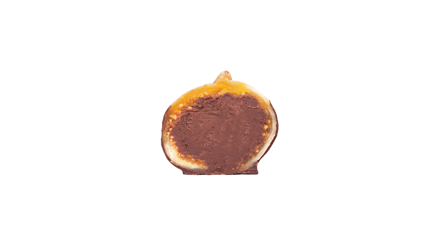 Chocolate fig with oranges