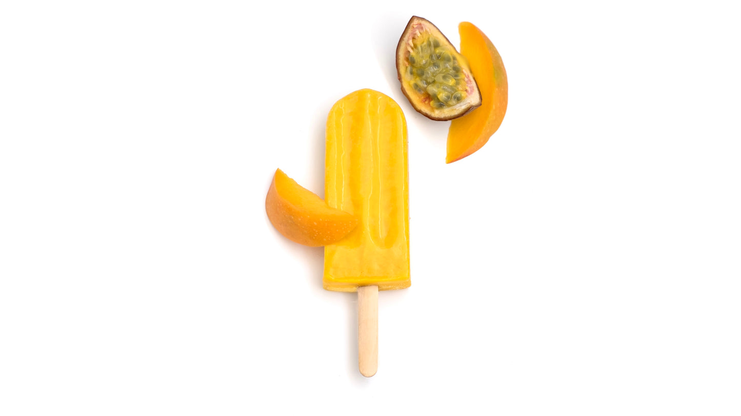 Mango Passion Pops box - 4 pieces