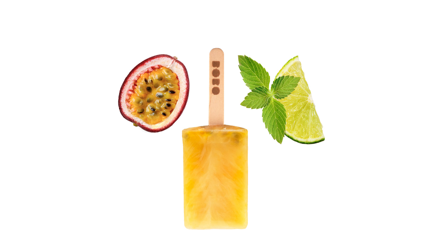 Παγωμένο τσάι με φρούτο του πάθους