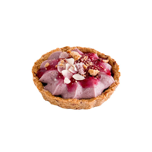 Raspberry Strawberry Tart by EnHealthy