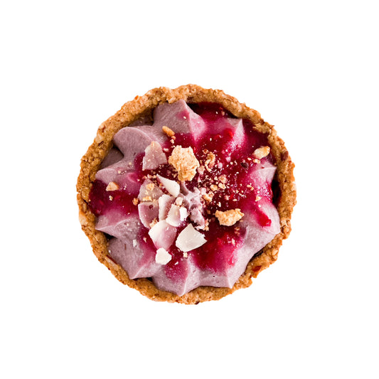 Raspberry Strawberry Tart by EnHealthy