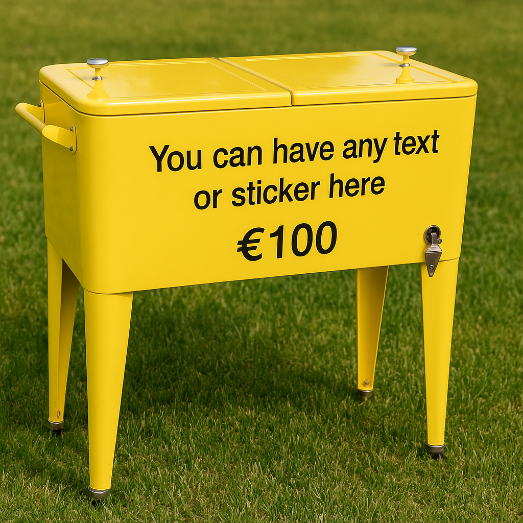 Custom stickers design for the chiller – BOBO