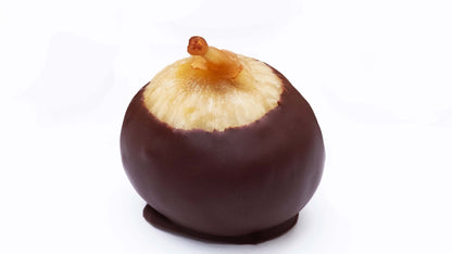 Chocolate fig with oranges