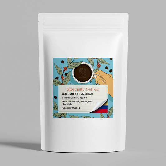 Coffee Beans for Espresso - Colombia El Azufral
