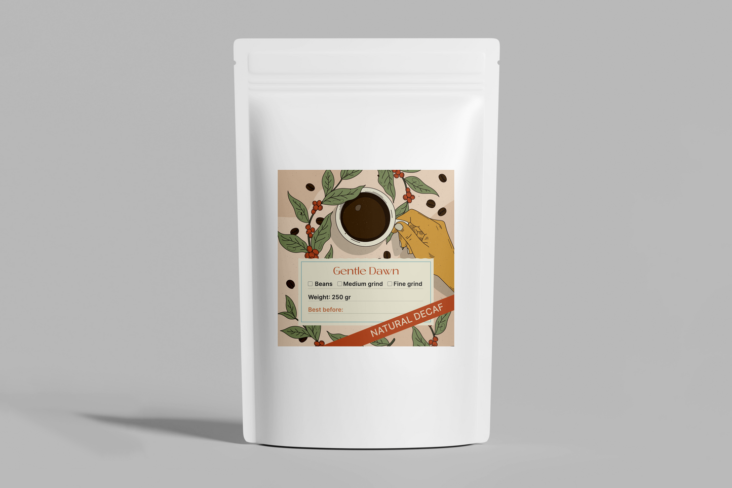 Coffee Beans for Espresso - Decaf Swiss Water