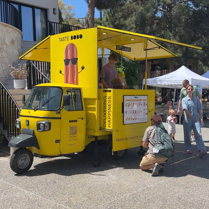 Healthy sweets truck