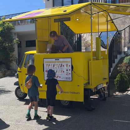 Healthy sweets truck