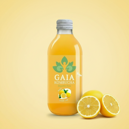 Gaia Kombucha Lemon Zen