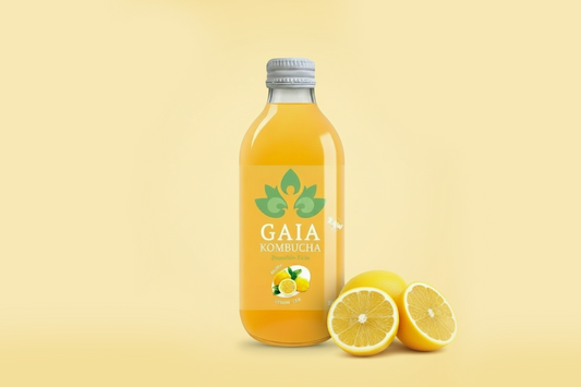 Gaia Kombucha Lemon Zen