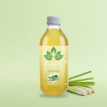 Gaia Kombucha Lemongrass Unity
