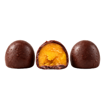 Mango Passionfruit Bites in Chocolate