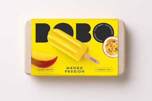 Mango Passion Pops box - 4 pieces