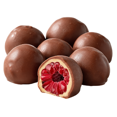 Raspberry in Chocolate