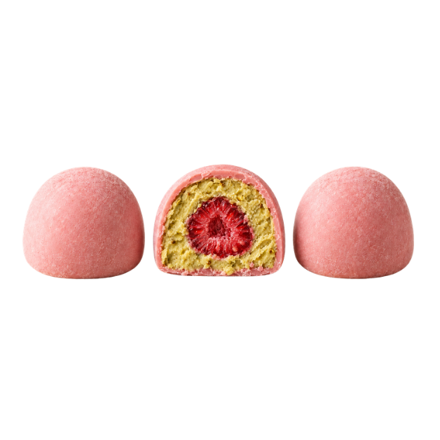 Pistachio Raspberry Frozen Bonbons