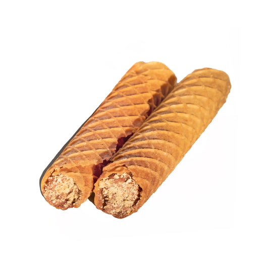 Wafer rolls with chocolate cream, 2 pieces