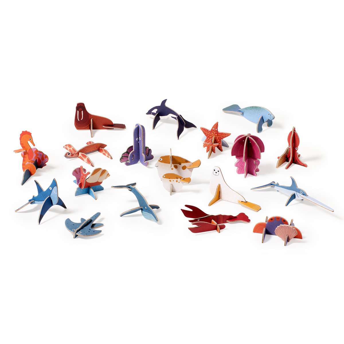 PLAYinCHOC Sea Animals, 2x10g Bio-Chocolate+Surprise Toy