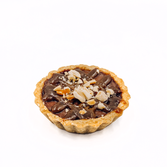 Snickers Mini Tart by EnHealthy
